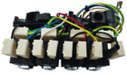 Группа электромагнитных клапанов в сборе для кофемашин Saeco GranAroma Philips. 421945025022 - фото4