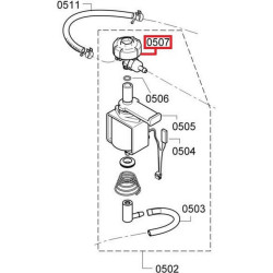 Мембрана-регулятор для кофемашин Bosch 00622127- фото2